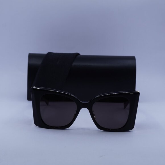 Saint Laurent SLM119/F BLAZE 003 Butterfly Sunglasses - Black/Havana/Black main image 6